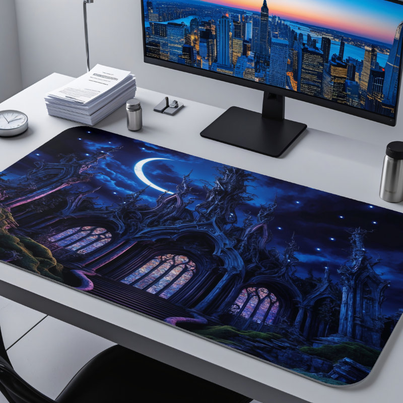 Polyester Desk Pad, 31.5x15.5