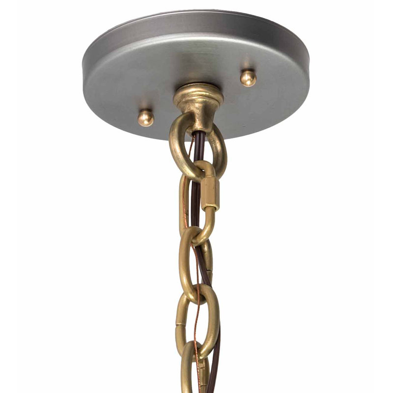 Lustre tambour 4 lumières à abat-jour Cilindro