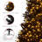 7.5 FT Tall Prelit Artificial Christmas Tree