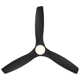 Skylark 3 - Blade Indoor/Outdoor Smart Ceiling Fan with Adjustable CCT 2700K-3000K-4000K-5000K LED Light Kit and Remote Control Included, Works With Alexa and iOS or Android App