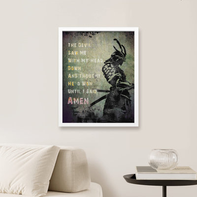 «Strong Knights Dark Knight» sur papier