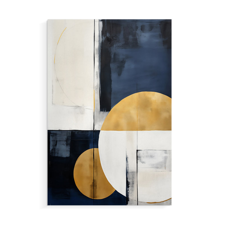 ABSTRACT Series DLI - Impression sur toile seulement - NON-CADRE, H 36 po x l 24 po