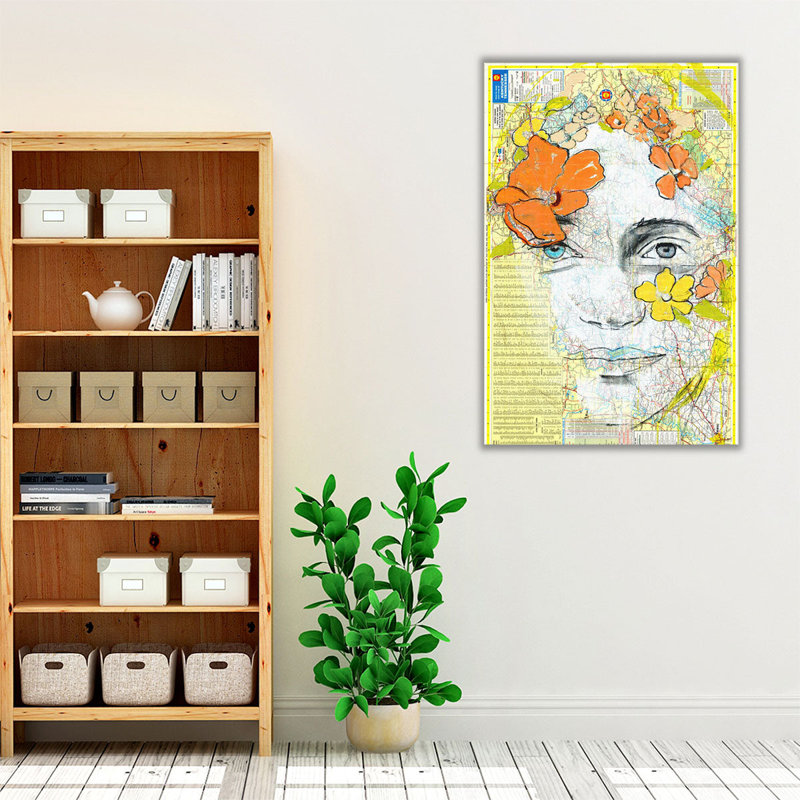 «Travel Beauty II», reproduction d'art sur toile, H 24 po x l 16 po