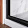 VTI 46" - 48" W X 72" H Double Sliding 1/4" Clear Tempered Glass Shower Door Matte Black Finish