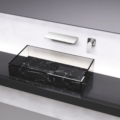 Waterfall Bathroom Sink Faucet, Composed Of Brass, Single Mechanism For Effortless Water Temperature And Flow Regulation, To Make Most Counter Space Faucet In , Built From Fine Seamless Adjustment,