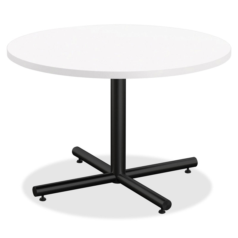 Plateau de table en stratifié Hospitality, H 3 po x l 38 po x P 38 po, Blanc