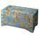 Neela Painted Brass Inlay Storage Trunk
