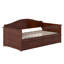 Lit de jour simple en bois massif avec tiroirs de rangement Anakaren-88346081