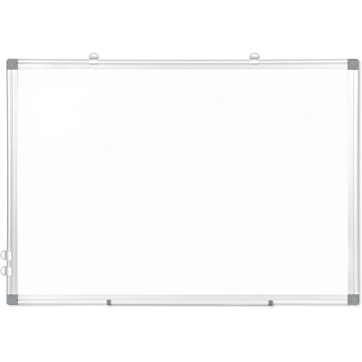 Cadre mural en aluminium 24 po x 18 po à double face magnétique effaçable à sec