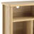  31.8" H X 39" W Cube Bookcase With Open Bookshelf Drawers & LED Lights