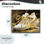 Giclée Splashy Gold Sneaker, design par Grotto Studios-629644384-629644413