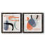 " Floating On Silk III " 2 - Pieces Painting Print-845462949-845462948