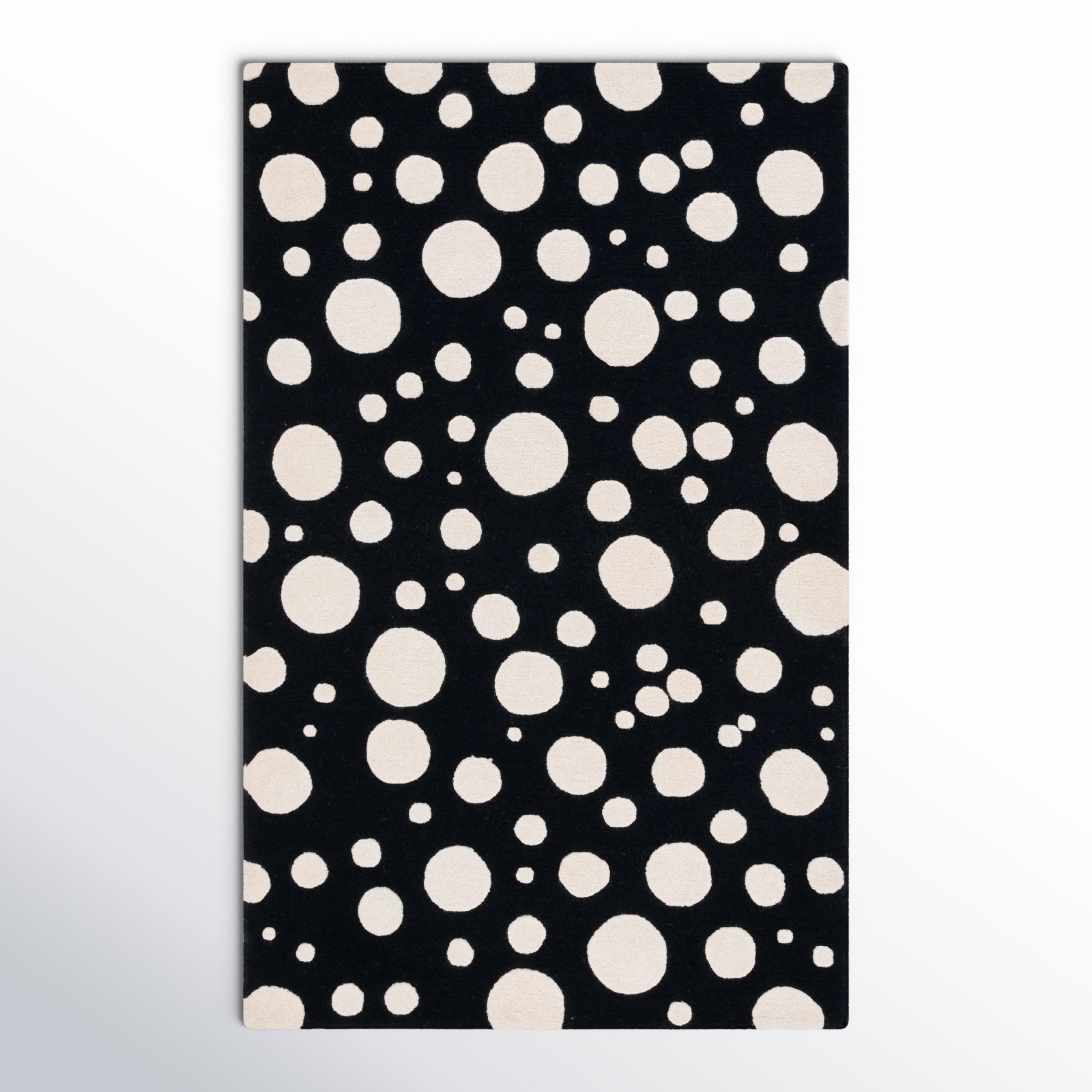 Kavika Handmade Rug, Rectangle 5' x 8'