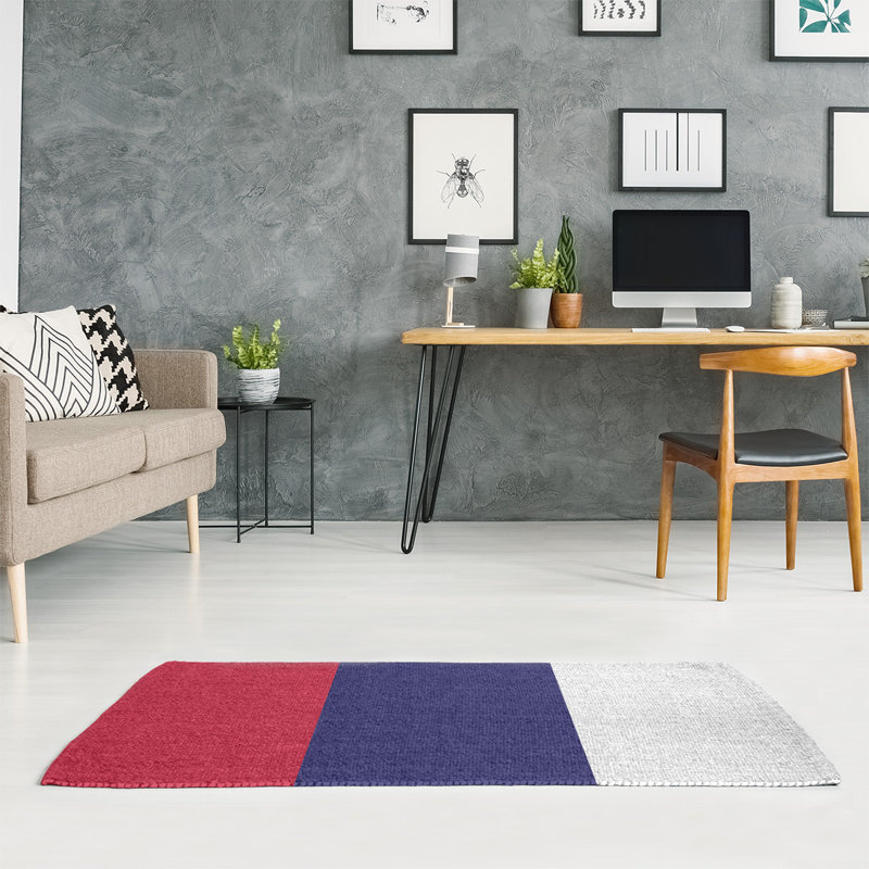 St Louis Chenille Striped Indoor Rug, Rectangle 5' x 7', Yes