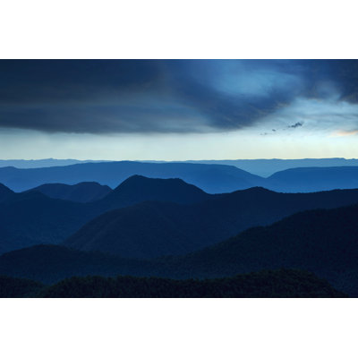 Misty Mountains VI by James McLoughlin - Wrapped Canvas Painting