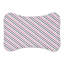Pink Maroon Magic - 1 Piece Bone Shape Feeding Mat