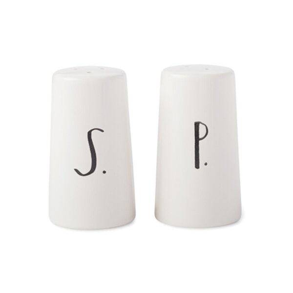 Rae DunnSALT & PEPPER Ceramic Shakers
