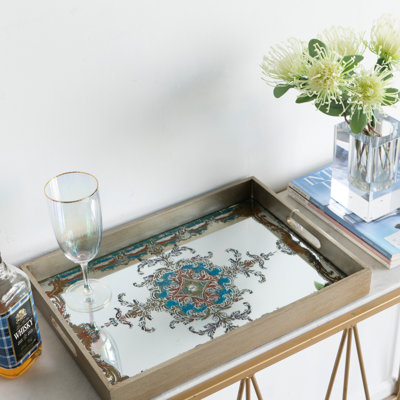 18.1X13x2" Decorative Tray