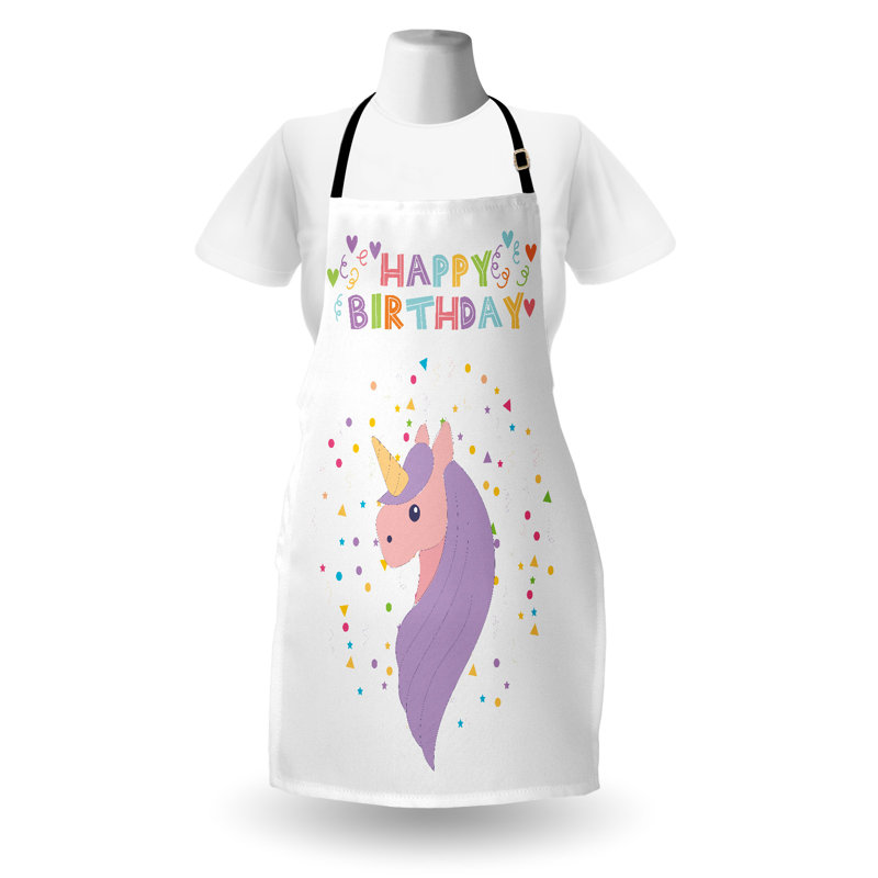 No Pattern Bib Apron