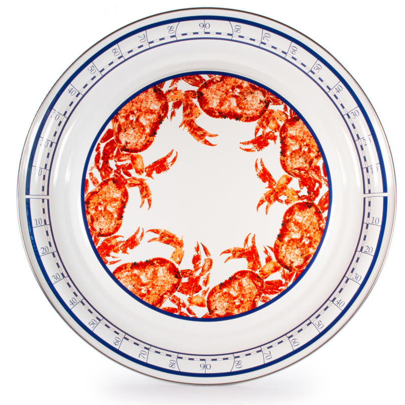 Crab House Large Platter, Large 20" Tray