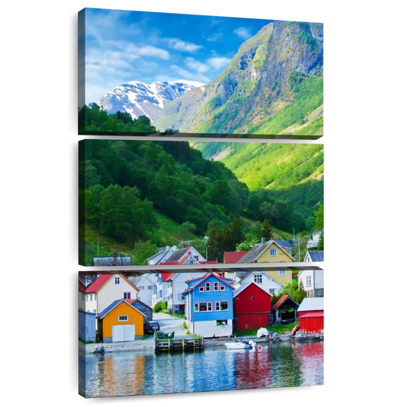 Village de fjords d'Alvord Geiranger, H 50 po x l 32 po