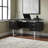 Leaf Black Finished 2-Drawer & 1-File Cabinet Computer Desk, 30.01" H X 59.87" W X 23.58" D-1791859408
