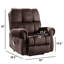 Fauteuil inclinable électrique avec massage Jeanny