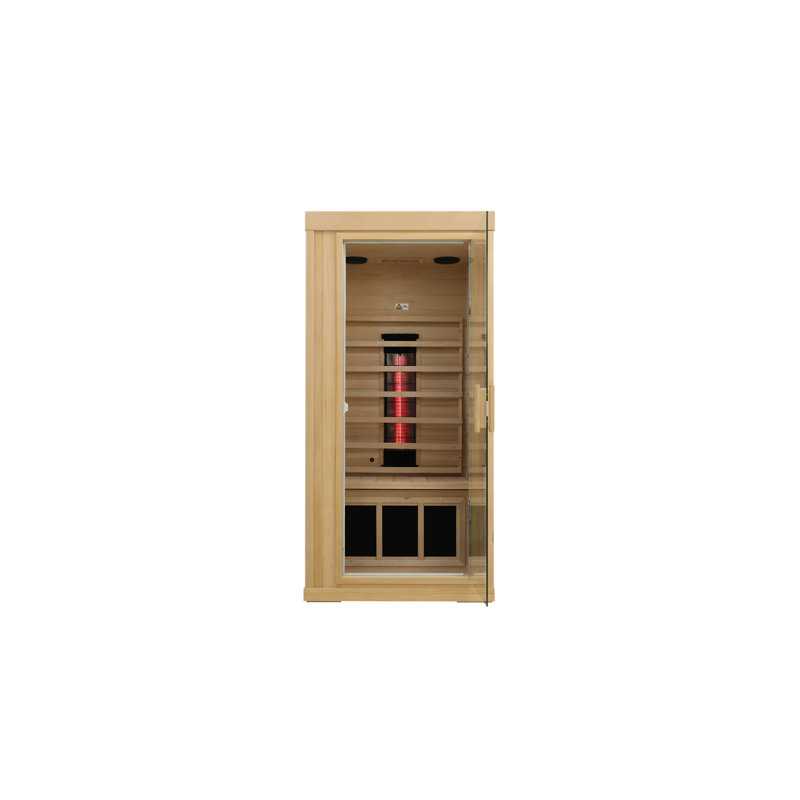 Sauna simple à pruche