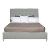  Thom Filicia Home Chatfield California King Upholstered Low Profile Panel Bed