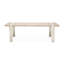 Lotus Bay Narrow Rectangular Dining Table - Sand-568451224