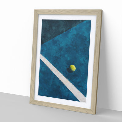 The Tennis Court - Picture Frame Painting