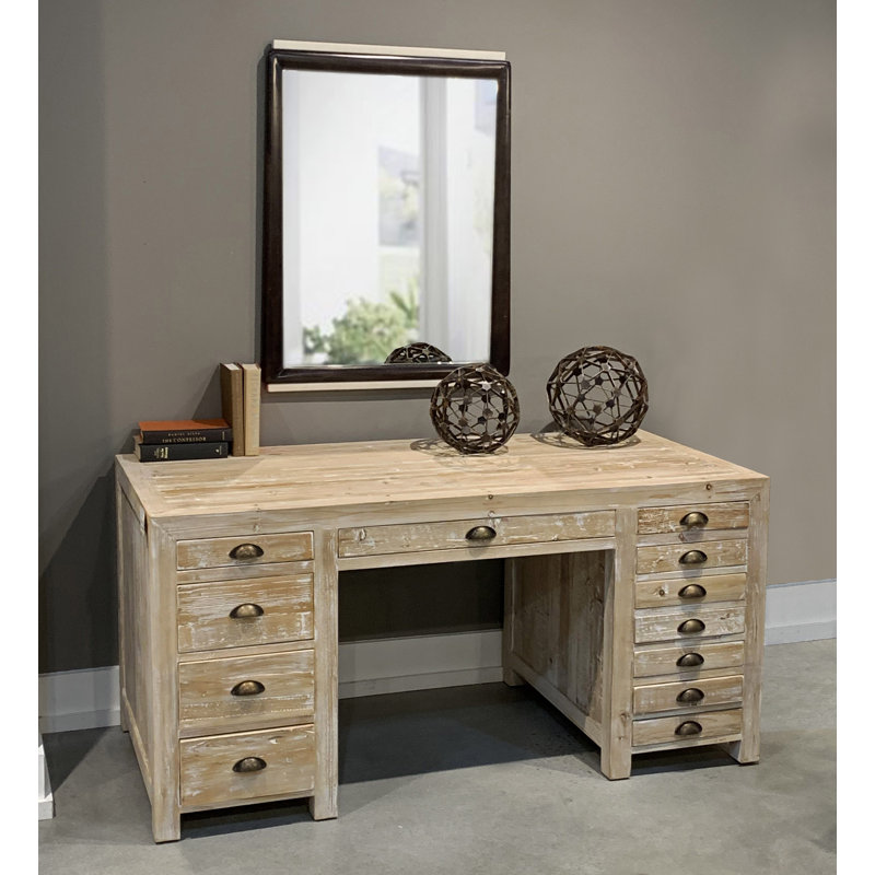 Siennah Solid Wood Executive Desk