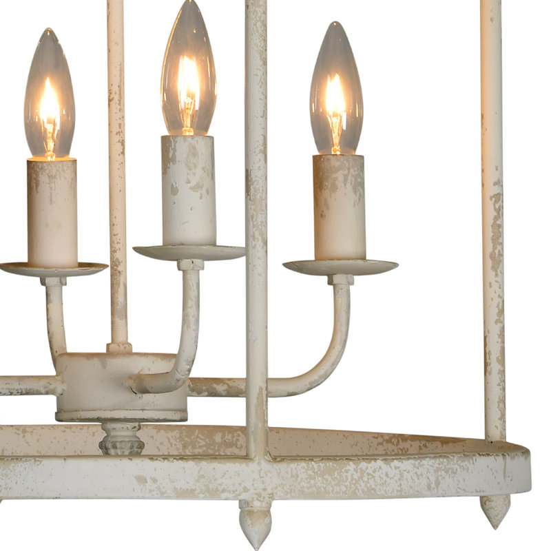 Bahr 4 - Light Dimmable Lantern Drum Chandelier