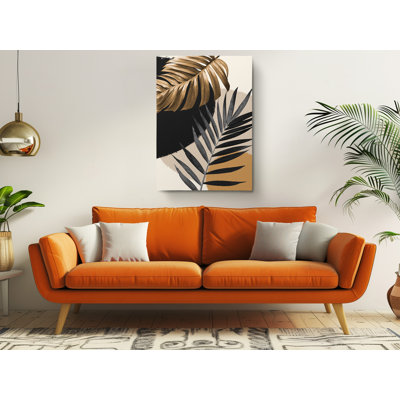 «Modern Minimalist Tropical», reproduction d'art sur toile