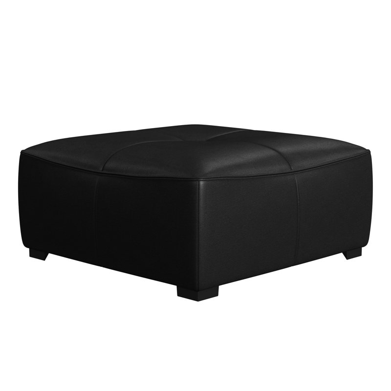  Ryder Modular Ottoman In Pebble, Black