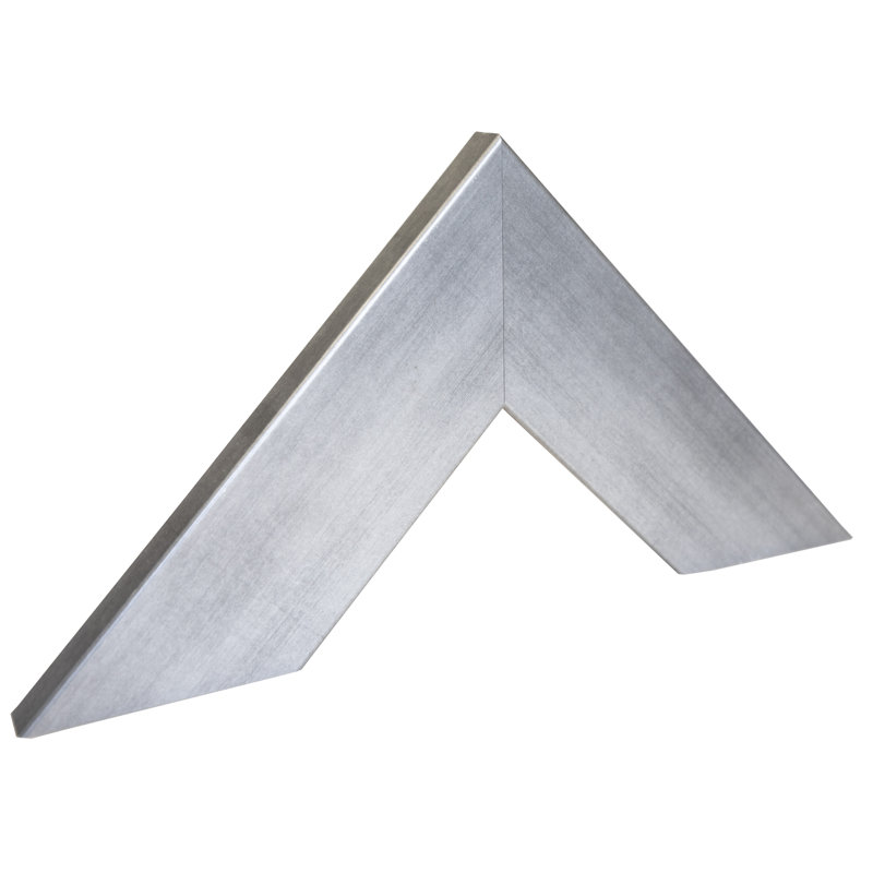 Miroir décoratif, 33 po x 46 po, Argenté mat