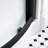 Breeze 33 in. L x 33 in. W x 77 in. H Round Corner Shower Kit in Matte Black, Frosted Sliding Door, Walls, and Pan-16017269-86899067