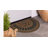 Amoura Geometric Tiled Medallion Recycled Rubber All Weather Outdoor Slice Door Mat-1830335045