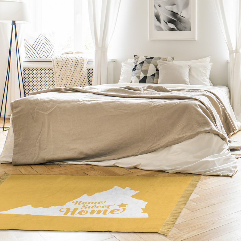 Tapis de zone jaune richmond the home