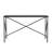 Martha Stewart Maddox Wood Grain Parsons Desk with Metal X-Frame