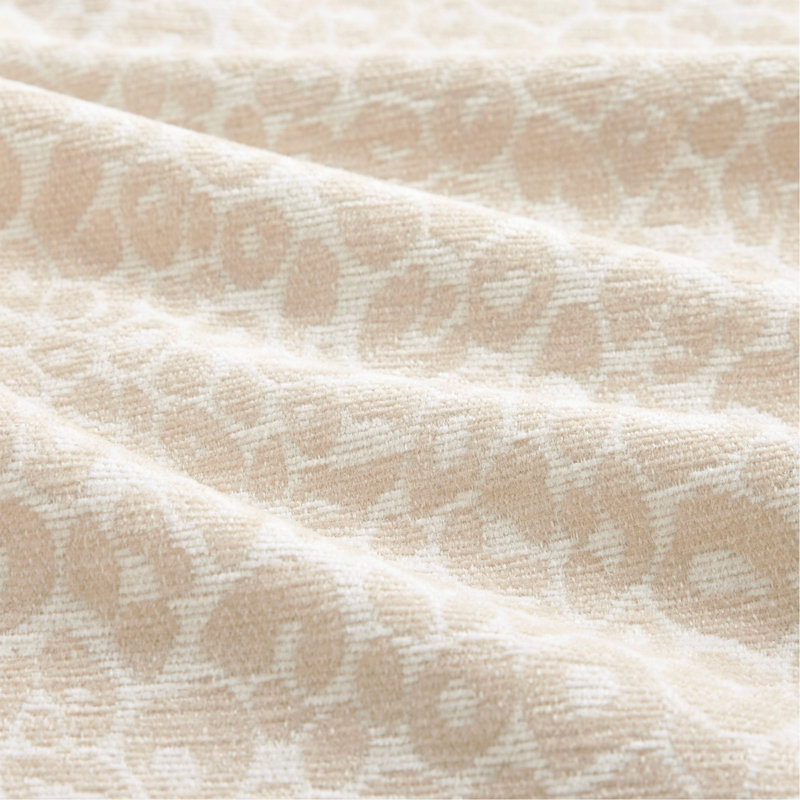 Canapé Comfy Chenille Leopard, Beige Chenille