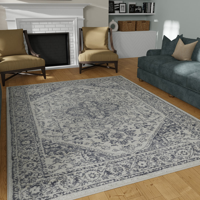 Oriental Indoor Rug, Rectangle 9'10" x 12'10"