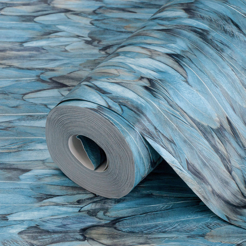 Rouleau d'impression Aakin, Bleu