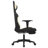 Gaming Chair with Footrest Fabric-712762738