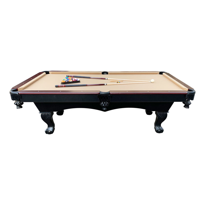 RACK Taurus 8-Foot Tournament Billiard/Pool Table, Brown