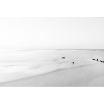 Black And White Water Panel II by James McLoughlin - Print on Canvas