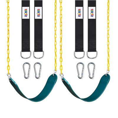 Goodwish Belt Swing with Mounting Hangers and Chains
