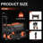 29.13'' H x 20.08'' W Utility Cart-96801414