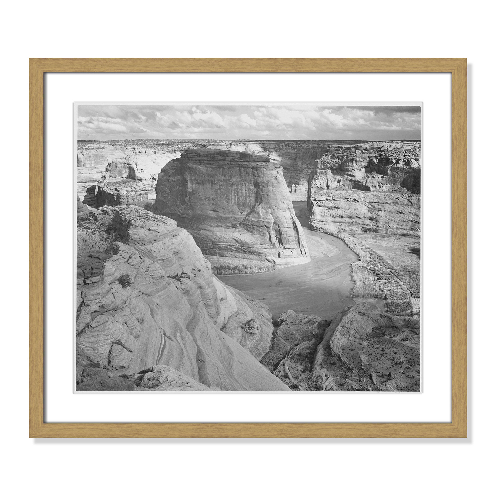 Canyon de Chelly Arizona 2 Print by Adams, 16" H x 19" W x 0.75" D, Natural