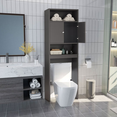 Rias Freestanding Over The Toilet Storage